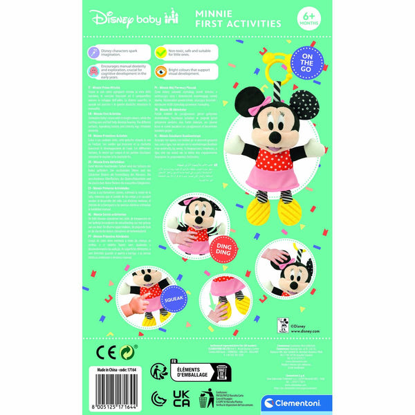 Rassel Minnie Mouse 17164.4 Texturierung Baby-Beißring 18 x 28 x 11 cm (18 x 28 x 11 cm)