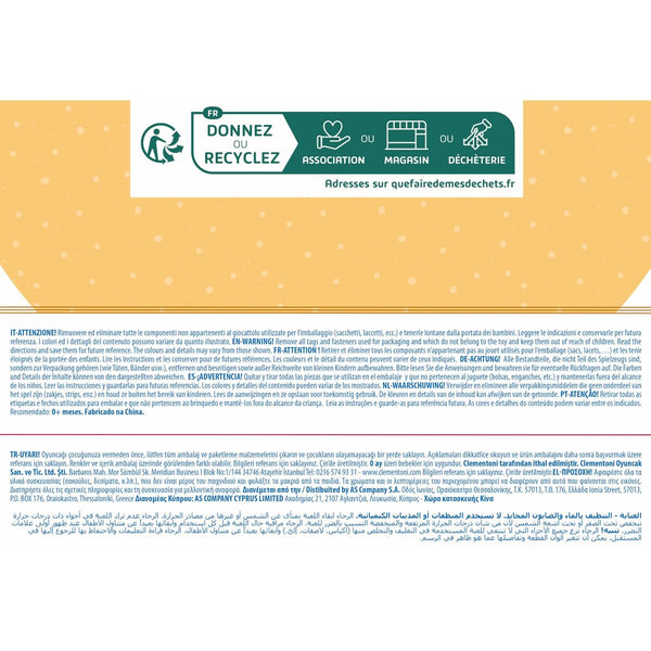 Plüschtier Clementoni Bob Bär 16 x 22,5 x 8,5 cm