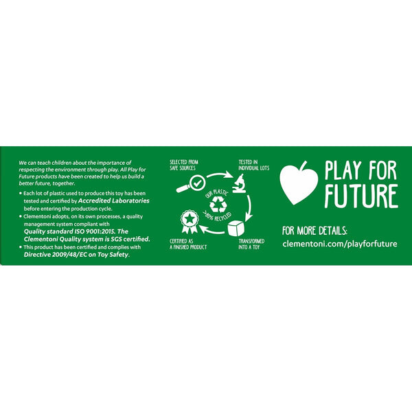 Weich-Spielzeugspirale Clementoni 30 x 18 x 15 cm tiere