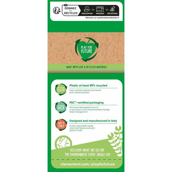 Weich-Spielzeugspirale Clementoni 30 x 18 x 15 cm tiere