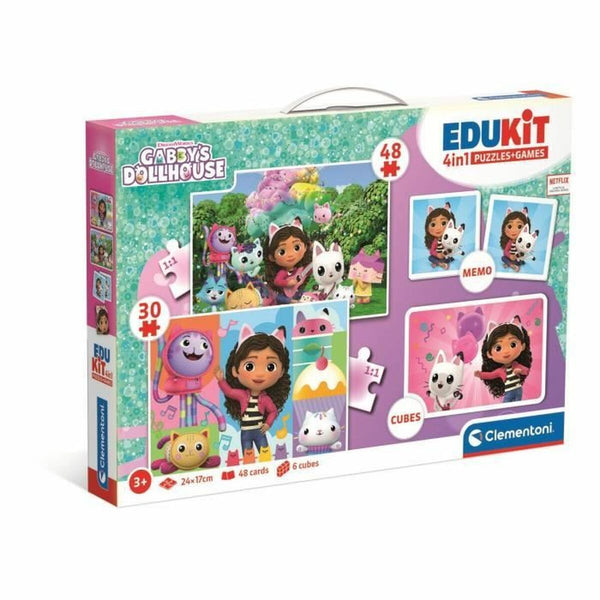 Interaktives Spielzeug für Babys Clementoni Edukit 4 en 1 Gabby y la casa mágica