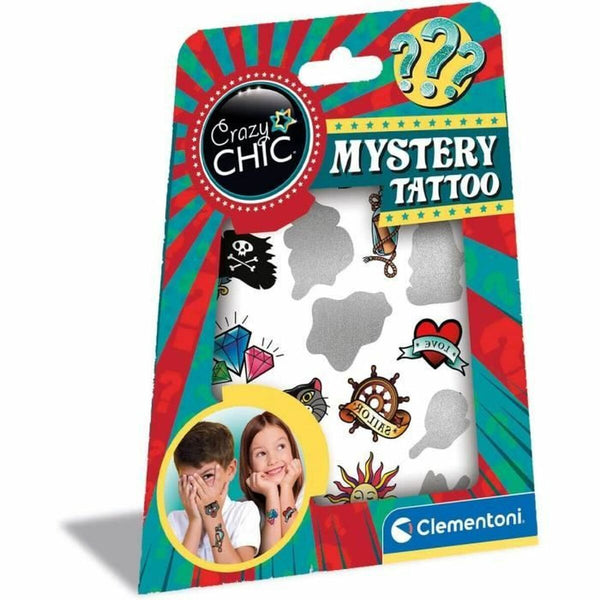 Bastelset Clementoni 17 Temporary Mystery Tattoos