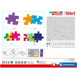 Set mit 10 Puzzeln Peppa Pig Clementoni SuperColor 220 Stücke