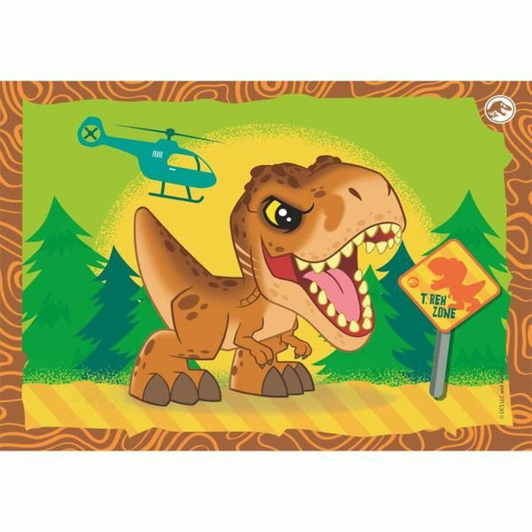 Puzzle Clementoni Jurassic World (4 Stück)