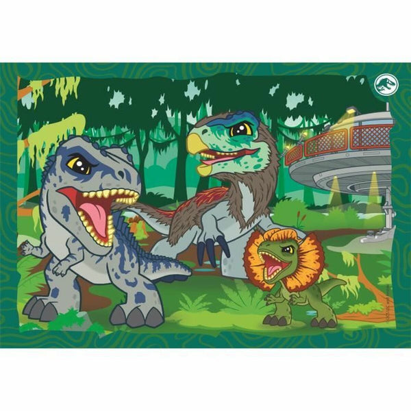 Puzzle Clementoni Jurassic World (4 Stück)