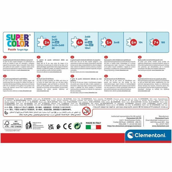 Puzzle Clementoni (2 Stück)