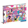 Kinderpuzzle Clementoni SuperColor Minnie 25735 48,5 x 33,5 cm 104 Stücke