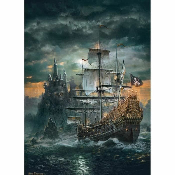 Puzzle Clementoni The Pirate Ship 31682.3 59 x 84 cm 1500 Stücke