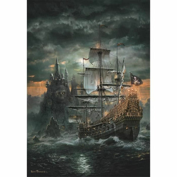 Puzzle Clementoni Bateau de pirate 1500 Stücke