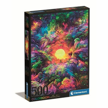 Puzzle Clementoni Colorboom Psychedelic Jungle 500 Stücke