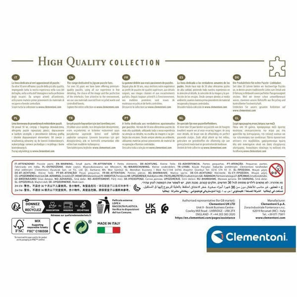 Puzzle Clementoni 500 Stücke