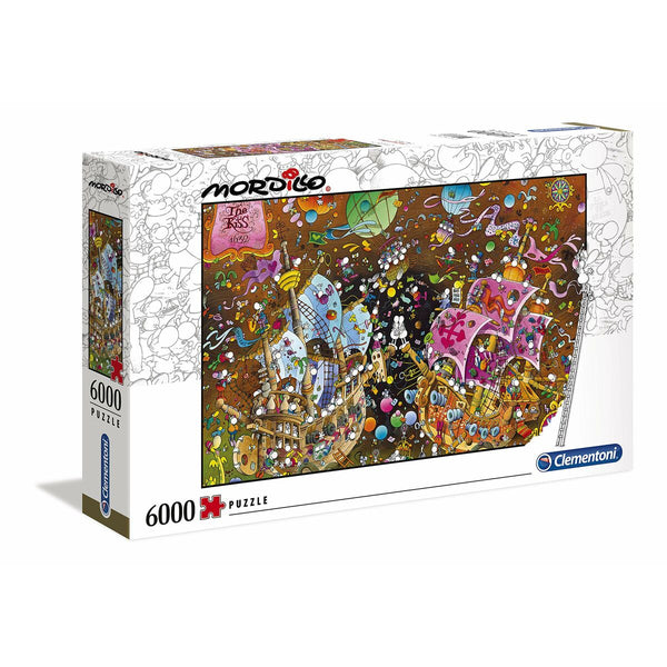 Puzzle Clementoni Mordillo The Kiss (6000 Stücke)