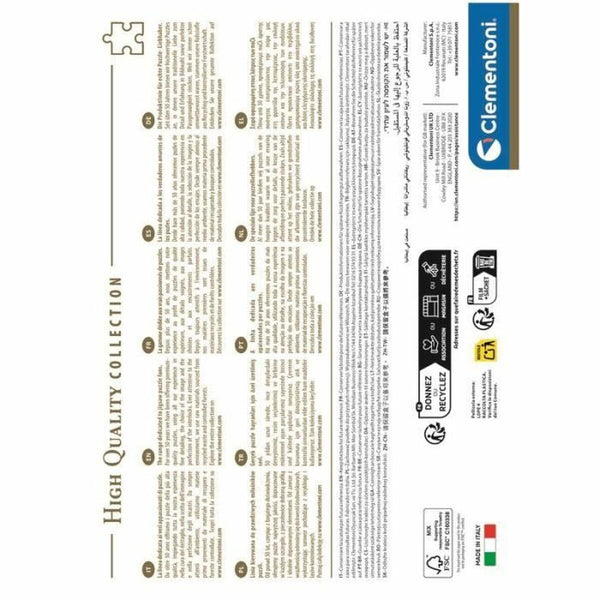Puzzle Clementoni (3 Stück) (2 Stück) (6 Stück) (10 Stück) (4 Stück) (12 Stück) (24 Stück)