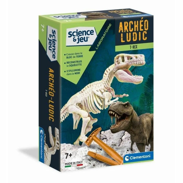 Ausgrabungsspiel Clementoni T-Rex fosforescente