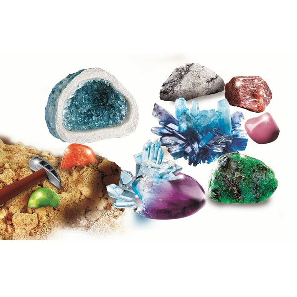 Wissenschaftsspiel Clementoni Crystals and Gemstones