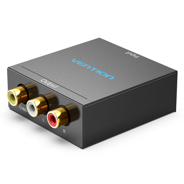 RCA-zu-HDMI-Adapter Vention AEEB0 Schwarz