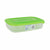 3 Lunchbox-Set Tontarelli Family grün rechteckig 29,6 x 19,8 x 7,7 cm (20 Stück)