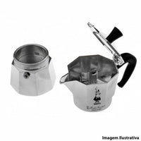 Italienische Kaffeemaschine Bialetti Moka Express Aluminium 200 ml 3 Kopper