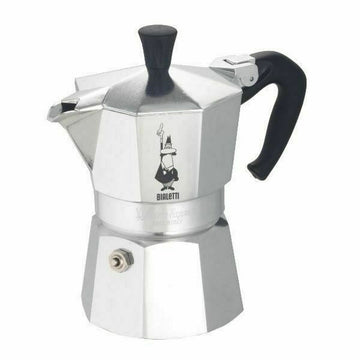 Italienische Kaffeemaschine Bialetti 0001165/X4 Silberfarben Metall Edelstahl Aluminium 1 L