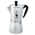 Italienische Kaffeemaschine Bialetti Moka Express Silberfarben Aluminium 12 Kopper 0,75 L