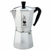 Italienische Kaffeemaschine Bialetti Moka Express Aluminium 12 Kopper 0,75 L