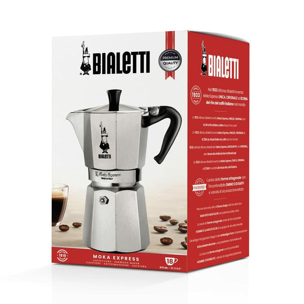 Italienische Kaffeemaschine Bialetti 0001167/MR Silberfarben