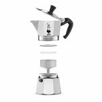Italienische Kaffeemaschine Bialetti 0001167/MR Silberfarben