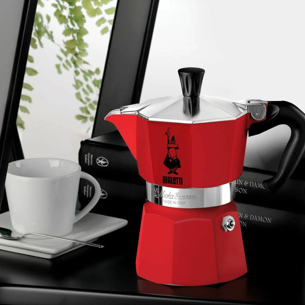 Italienische Kaffeemaschine Bialetti 0004943/NP Rot 6 Tassen