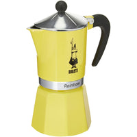 Italienische Kaffeemaschine Bialetti Rainbow Gelb 6 Tassen