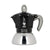 Italienische Kaffeemaschine Bialetti Moka Induction Schwarz Edelstahl Aluminium 100 ml 2 Kopper