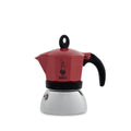 Italienische Kaffeemaschine Bialetti Moka Induction Schwarz Edelstahl Aluminium 200 ml 4 Kopper