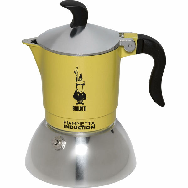 Italienische Kaffeemaschine Bialetti 29588 Gelb Aluminium Stahl 100 ml