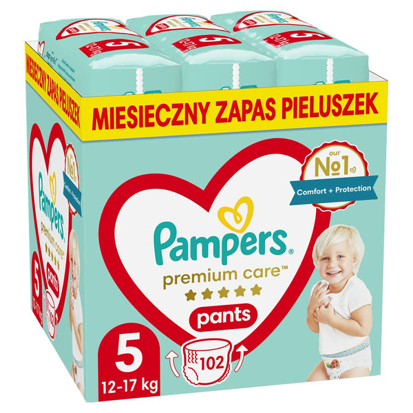 Einweg-Windeln Pampers Premium 12-17 kg 5 (102 Stück)