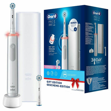 Elektrische Zahnbürste Oral-B 3500 Weiß (1)