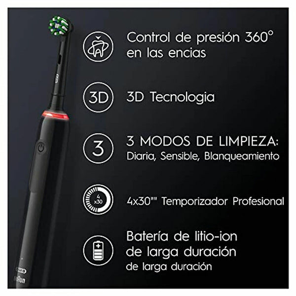 Elektrische Zahnbürste Oral-B PRO 3 3900N Weiß