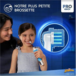 Elektrische Zahnbürste Oral-B D100 KIDS Blau Bunt