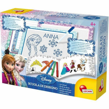 Block mit Zeichnungen zum Ausmalen Disney FROZEN Bunt
