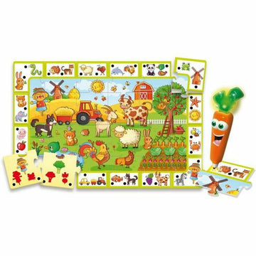Lernspiel Lisciani Giochi Hablando Carotina - Happy Farm (2 Stück)