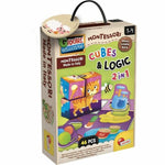 Lernspiel Lisciani Giochi Cubes & Logic 2 in1 (FR)