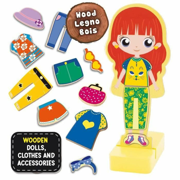 Lernspiel Lisciani Giochi Magnetic Fashion Doll (FR)