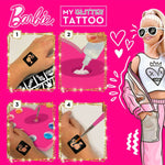 Temporäre Tatoos Barbie My Glitter Tattoo Glitzernd 20 Stücke