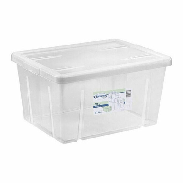 Aufbewahrungsbox mit Deckel Tontarelli Linea box 47 x 36 x 24,5 cm (6 Stück)