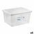 Aufbewahrungsbox mit Deckel Tontarelli Linea box 47 x 36 x 24,5 cm (6 Stück)