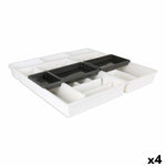 Besteckkasten Tontarelli Bella Weiß 7 Stücke 49,5 x 49,2 x 6,7 cm (4 Stück)