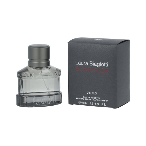 Herrenparfüm Laura Biagiotti RomamoR Uomo EDT Spray Weiß Herren