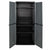 Schrank Curver Dunkelgrau Kunststoff 68 x 166 x 39 cm