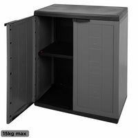 Schrank Curver Dunkelgrau Kunststoff 68 x 87 x 39 cm