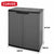 Schrank Curver Dunkelgrau Kunststoff 68 x 87 x 39 cm