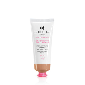 Feuchtigkeitscreme mit Farbe Collistar Iddroattiva+ Nº 3 dark Spf 30 50 ml Anti-Pollution