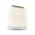 Küchenmesserset und Halterung Smeg KBSF02CR Creme